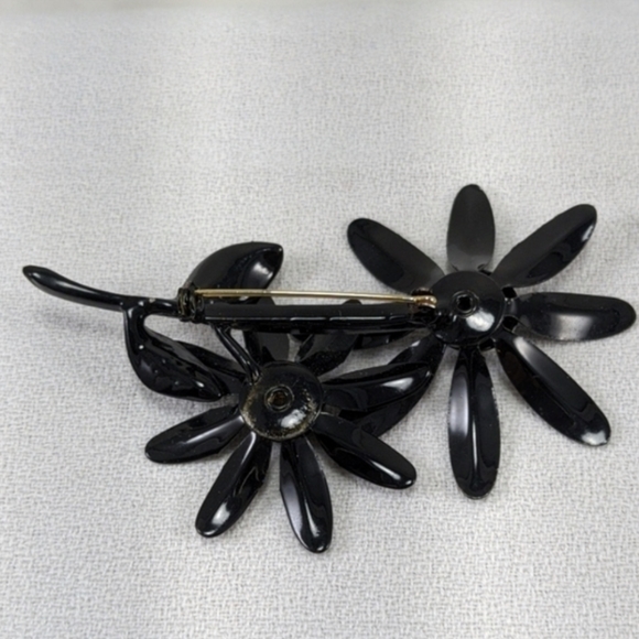 🇨🇦 60s & 70s Flower Power Mod Brooch (RESERVED FOR CHRISTINA) - Picture 2 of 5